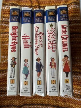 Fox Video Shirley Temple VHS Collection